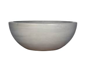 Legacy Low bowl white finish